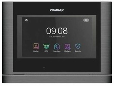 Видеодомофон COMMAX CDV-1024MA сенсорный экран 10.1" TFT LCD (1024х600); AHD 2Mp; до 2-х вызывных панелей, цвет тёмное серебро