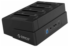 Док-станция Orico 6648US3-C 4*2.5"/3.5" HDD/SSD, USB 3.0 черная