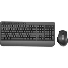 Клавиатура и мышь Oklick S290W Oklick 351701 черные, USB