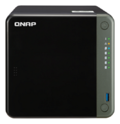 Сетевой RAID-накопитель QNAP TS-653D-4G 6 отсеков 3,5"/2,5", 2 порта 2,5 GbE BASE-T, HDMI-порт. Intel Celeron J4125 2,0 ГГц (2,7 ГГц), 4 ГБ DDR4.