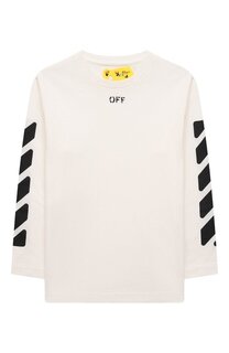 Хлопковый лонгслив Off-White