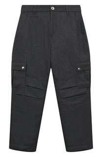 Утепленные брюки из шерсти Brunello Cucinelli