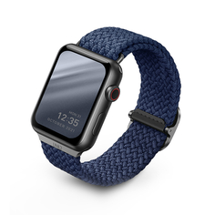 Ремешок Uniq Aspen для Apple Watch 45mm 45mm, Нейлон, синий