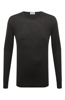 Лонгслив из шерсти и шелка Zimmerli