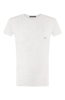 Хлопковая футболка Emporio Armani