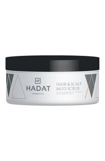 Очищающий скраб с морской солью для волос и кожи головы Hair&Scalp Mud Scrab (300ml) Hadat Cosmetics