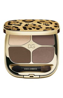 Тени для век Felineyes Eyeshadow Quad, оттенок 2 Sweet Cocoa (4.8g) Dolce & Gabbana