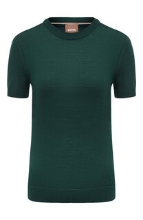 Шерстяной топ BOSS