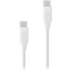 Кабель uBear Life Cable USB-C/USB-C 1.2 м белый