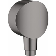 Шланговое подключение Hansgrohe Fixfit S шлифованный черный хром (26453340)