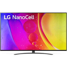 Телевизор LG 50NANO826QB черный 4K Ultra HD 60Hz DVB-T DVB-T2 DVB-C DVB-S DVB-S2 USB WiFi SmartTV