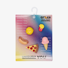 Значки Crocs Mini 3D Food 5 Pack, Мультицвет