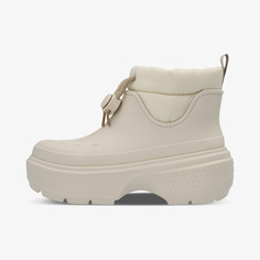 Сапоги утепленные Crocs Stomp Puff Boot, Белый