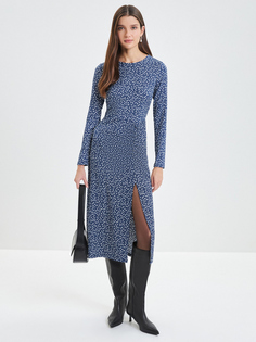 Платье с драпировкой Zarina