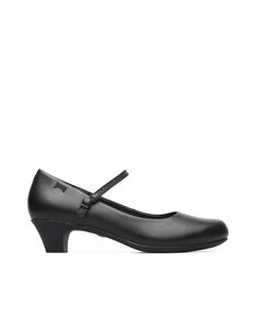 Женские туфли на каблуке черного цвета Camper, черный