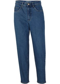 Укороченные эластичные джинсы mom John Baner Jeanswear, синий