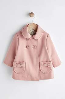 Элегантное пальто для малышей Next, розовый