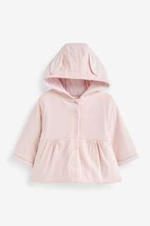 Легкая детская трикотажная куртка Next, розовый