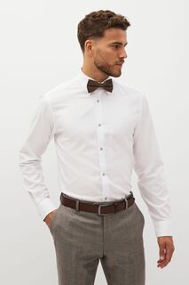 Комплект из рубашки и галстука-бабочки Next, белый