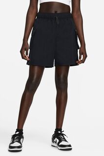 Спортивная одежда Essential из ткани с завышенной талией Nike, черный