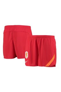 Женские трикотажные футбольные шорты из Нидерландов Nike, красный