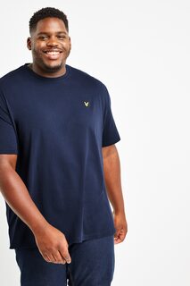 Футболка больших размеров Lyle &amp; Scott, синий