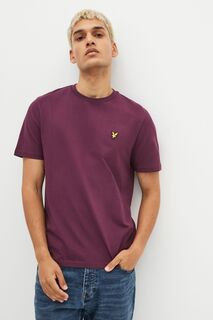 Трикотажная футболка с круглым вырезом Lyle &amp; Scott, красный