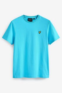 Трикотажная футболка с круглым вырезом Lyle &amp; Scott, синий