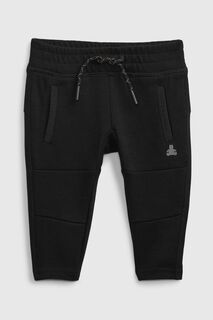 Спортивные штаны из технического флиса - Дети Gap, черный