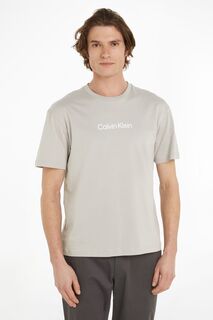 Серая футболка Hero с логотипом Calvin Klein, серый