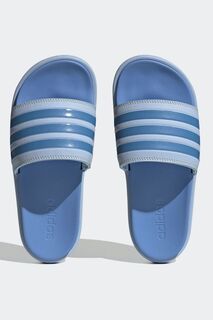 Спортивные шлепанцы На платформе Swim Adilette adidas, синий