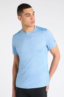 Меланжевая футболка Pro Training с короткими рукавами Umbro, синий