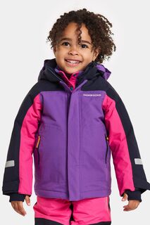 Фиолетовая детская куртка Нептун Didriksons, фиолетовый