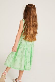 Платье с английской вышивкой Baker by Ted Baker, зеленый