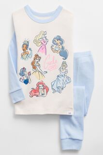 Пижама Gap Disney Princess с длинными рукавами Gap, белый