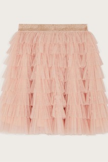 Розовая многоярусная юбка-балерина от Land of Wonder Ballet Monsoon, розовый
