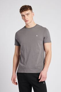 Темно-серая футболка Sandford Jack Wills, серый