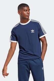 Футболка Originals Adicolor Classics с 3 полосками adidas originals, синий