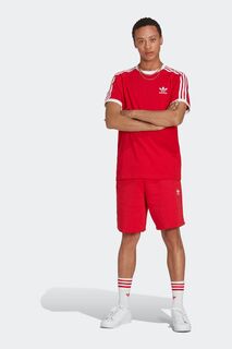 Футболка Originals Adicolor Classics с 3 полосками adidas originals, красный
