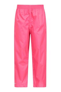 Непромокаемые детские брюки Pakka II Mountain Warehouse, розовый