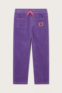Фиолетовые вельветовые брюки Monsoon, фиолетовый