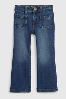Расклешенные джинсы Gap, синий