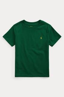 Зеленая футболка Hunt Club для мальчиков с логотипом Polo Ralph Lauren, зеленый