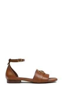 Коричневые круглые сандалии London Caradoc с ремешками в форме полумесяца Radley, коричневый