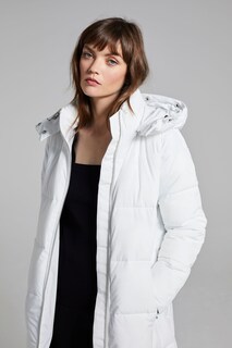 Современное макси-пальто натурального цвета Calvin Klein