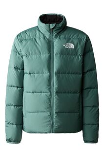 Двусторонний пуховик Teen North The North Face, зеленый