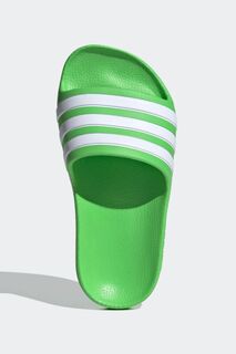 Босоножки Adilette Aqua adidas, зеленый