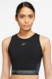 Женский топ без рукавов Pro Dri-FIT Nike, черный