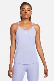 Рубашка без рукавов DriFIT One Elastika Nike, фиолетовый