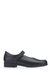 Черные кожаные широкие школьные туфли Start-Rite Samba Start Rite, черный